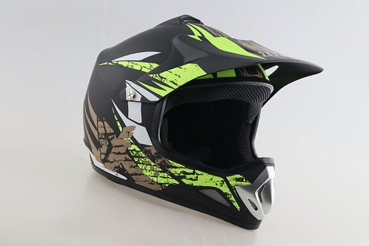 TRICE Junior Helmet-Green & Black