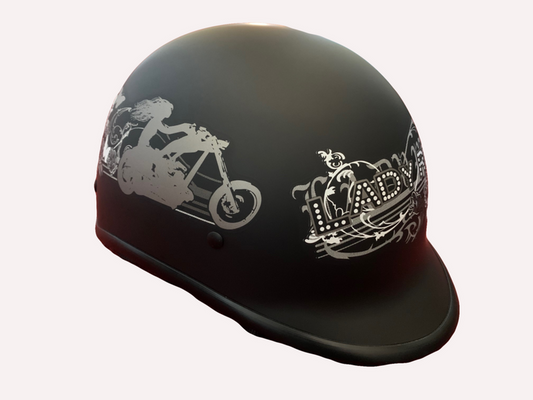Lady rider Polo Helmet- Black