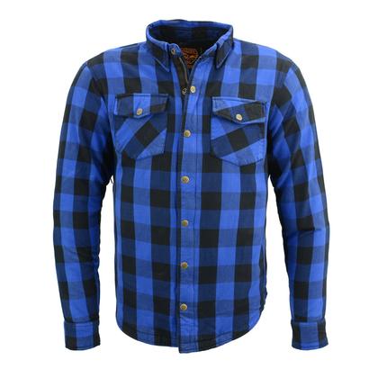 COPPER Flannel Shirt Blue/Black