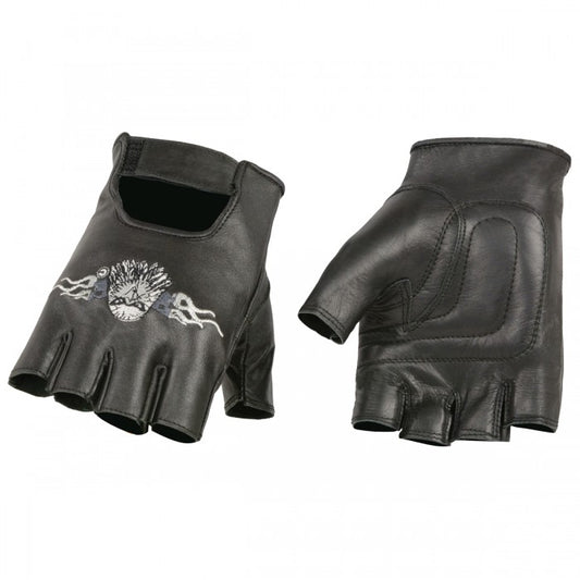 STEVE LEATHER CYCLE GLOVES